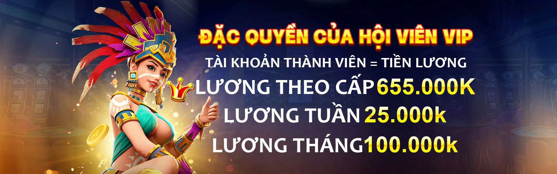 Hình ảnh chào mừng Betvisa với các trò chơi sòng bạc trực tuyến