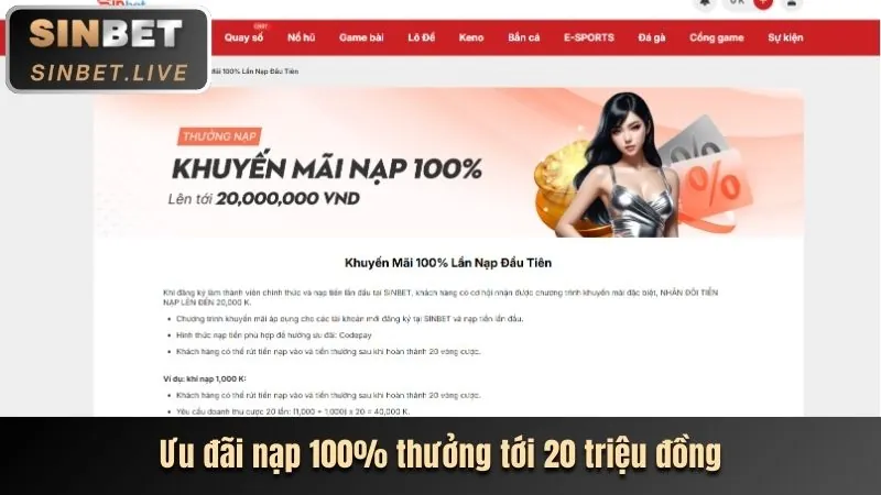Câu hỏi thường gặp về Sinbet